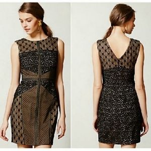Anthropologie Heartloom "Lace Topography" Dress SP